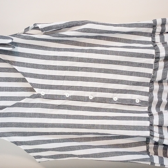 Striped Asymmetrical Dress - Picture 3 of 5